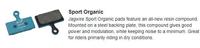 JAGWIRE Sport organic disc brake pad - formula (cura) - thumbnail