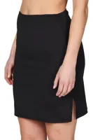 J&C gladde onderrok dames 50 cm - Wit, zwart, huidskleur - thumbnail