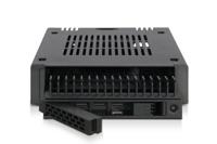 Icy Dock MB741SP-B behuizing voor opslagstations HDD-/SSD-behuizing Zwart 2.5 - thumbnail