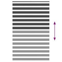 Zebra rolgordijn 145x230 cm stofbreedte 140,9 cm zwart - thumbnail