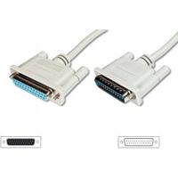 Digitus Verlengkabel Parallel [1x D-sub stekker 25-polig - 1x D-sub bus 25-polig] 2.00 m Grijs - thumbnail