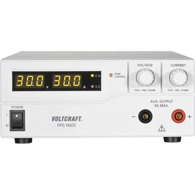 VOLTCRAFT PPS-11603 Labvoeding, regelbaar 1 - 60 V/DC 0 - 2.5 A 160 W USB, Remote Programmeerbaar Aantal uitgangen 2 x