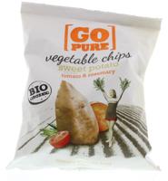 Chips sweet potato tomato & rosemary bio 80 Gram - thumbnail