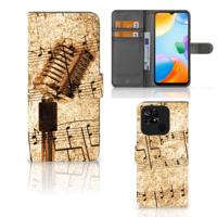 Xiaomi Redmi 10C | Telefoonhoesje met foto | Bladmuziek - thumbnail