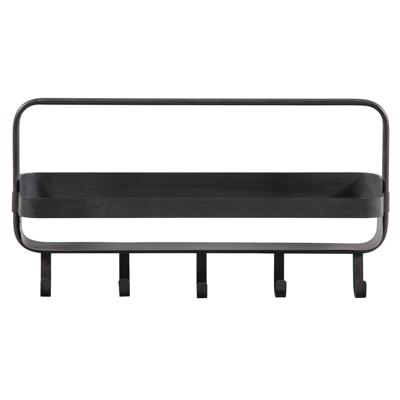 WOOOD wandrek akke zwart 56 cm | 4 stuks