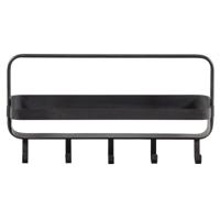 WOOOD wandrek akke zwart 56 cm | 4 stuks - thumbnail