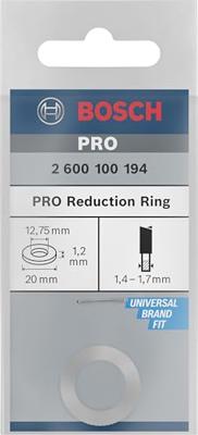 Bosch Accessories 2600100194 Bosch Power Tools Reduceerring 20 x 12.75 x 1.2 mm 1 stuk(s)