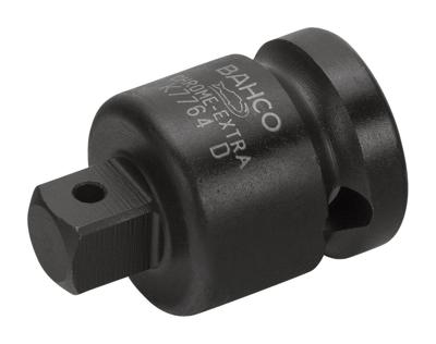 Bahco Verloopstuk voor slagdoppen 3/8" naar 1/2" | gefosfateerd | 35 mm - retailverpakking - SBK7764D