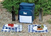 Koeltas 25 x 33 cm Blauw polyestyreen - thumbnail