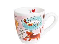 Blond Amsterdam kopje dog lover - thumbnail