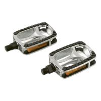 Simson pedalen set Elegant 9/16 inch zilver/zwart - thumbnail