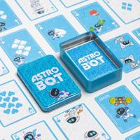 Astrobot - Playing Cards in Tin - thumbnail