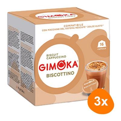 Gimoka - Biscottino - 3x 16 Capsules