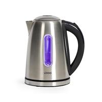 Waterkoker - LIVOO - DOD195 - 2200 W - 1,7 L - 360° draaibare voet - Roestvrij staal - thumbnail