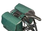 Basil Dubbele fietstas flair mik 35 liter 15 x 35 x 31 cm (2x) - groen - thumbnail