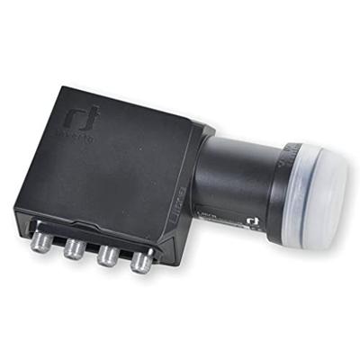 Inverto IDLT-QDL412-ULTRA-OPN Quad LNB Aantal gebruikers: 4 Feed-opname: 40 mm Zwart