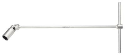 KS Tools 517.1133 T-greep bougiesleutel, 18 mm