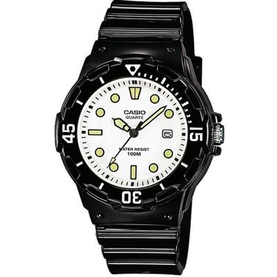 Casio DIVER 100M Wit Zwart (Ø 44,5 mm) Heren horloge