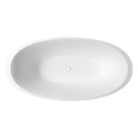 Vrijstaand Bad Xenz Sio 180x90x66 cm Solid Surface Wit - thumbnail