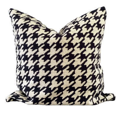 Sierkussen katoen - sierkussen Posh - sierkussen zwart & wit 50x50 Sierkussen katoen - sierkussen Posh - sierkussen zwart & wit 50x50