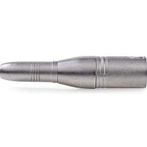 Nedis XLR-Adapter | XLR 3-Pins Male | 6,35 mm Female | Vernikkeld | Recht | Metaal | Zilver | 10 Stuks | Doos - CAGB15944ME