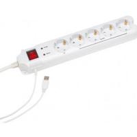 PCW-MS Power Cube kleur wit met Master Slave functie via USB - thumbnail