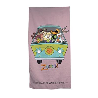 Warner Bros strandlaken 70 x 140 cm katoen Warner Bros strandlaken 70 x 140 cm katoen