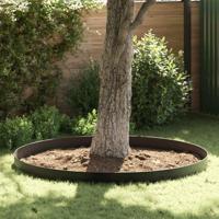 VidaXL Worteldoek zwart 0,7 x 3 m polyetheen - thumbnail