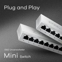 Zyxel GS-108BV5-EU0101F netwerk-switch Unmanaged L2 Gigabit Ethernet (10/100/1000) - thumbnail