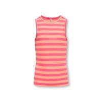 Kids ONLY zomer top meisjes - rib gestreept - zalm roze - Kogkenya - thumbnail