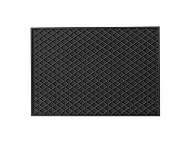 HP Autozubehör 16537 Voetenmat (universeel) Rubber (natuurlijk) (l x b x h) 530 x 370 x 10 mm Zwart