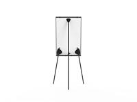 Legamaster 7-152800 flipover Vrijstaand ABS kunststof, Staal Zwart, Wit - thumbnail