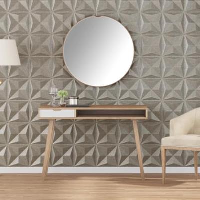 VidaXL 48 st wandpanelen origami 12 m² 50x50 cm xps beton
