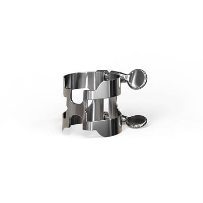 D'Addario Woodwinds HAS1S H-Ligature & Cap Silver Plated voor altsax D'Addario Woodwinds HAS1S H-Ligature & Cap Silver Plated voor altsax