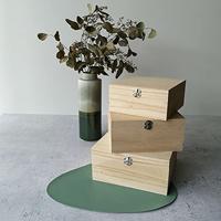 Decoratieve opbergkist met sluiting - Klein - thumbnail