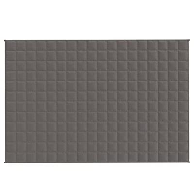 Verzwaringsdeken 122x183 cm 5 kg stof grijs