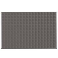 Verzwaringsdeken 122x183 cm 5 kg stof grijs - thumbnail