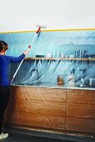 tesa Easy Cover Perfect+ 56572-00000-00 Afdekfolie Geel, Transparant (l x b) 17 m x 2.60 m 1 stuk(s) - thumbnail