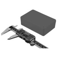 Hammond Electronics 1591XXSSBK Universele behuizing 110 x 82 x 44 ABS Zwart 1 stuk(s) - thumbnail