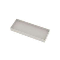 Opbouw Waskom Ideavit Solidjoy 100x37,5x11 cm Solid Surface Mat Wit - thumbnail