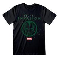 T-Shirt met Korte Mouwen Marvel Logo Icon Zwart Unisex - Maat: S - thumbnail