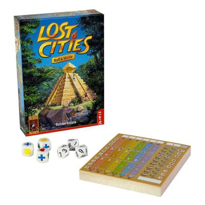 999 Games Lost Cities: Roll & Write - Dobbelspel 999 Games Lost Cities: Roll & Write - Dobbelspel