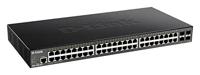 D-Link DGS-1250-52X/E Netwerk switch RJ45/SFP+ 48 + 4 poorten 176 Gbit/s - thumbnail