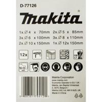 Makita Accessoires Steenborenset 12-delig - D-77126 - D-77126 - thumbnail