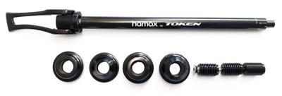 HAMAX hitch adapter for 12 mm thru axles