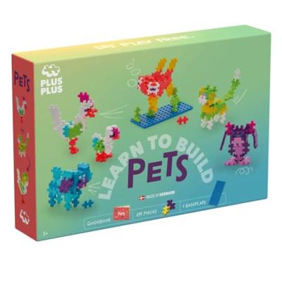 Plus-Plus Plus plus learn to build pets huisdieren
