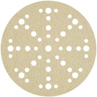 Ivana 56398 ronde schuurschijf [50st] met klittenband mulit-gats Ø 150 mm korrel 120