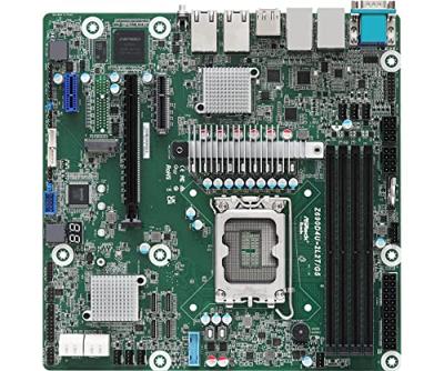 ASRock Z690D4U-2L2T/G5 Moederbord Socket Intel 1700 Vormfactor Micro-ATX Moederbord chipset Intel® Z690