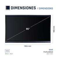 Interactief Touch Screen iggual IGG318829 86" - thumbnail