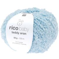 Rico Design Baby Teddy Aran 006 Light Blue - thumbnail